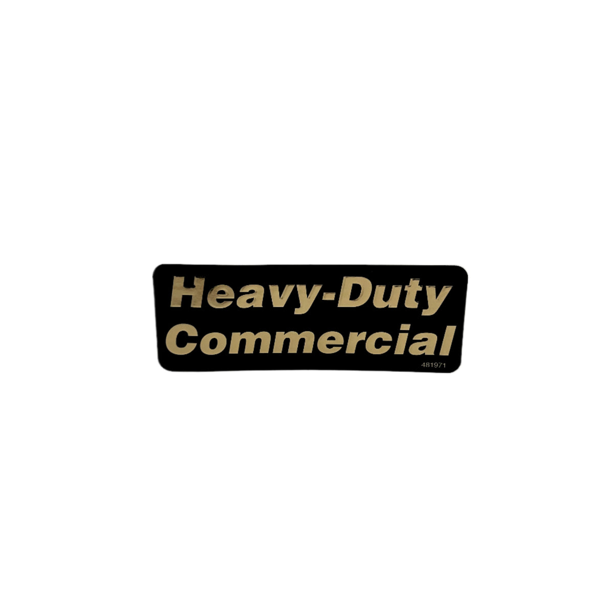 Scag OEM 481971 — DECAL, HEAVY DUTY COMMERCIAL