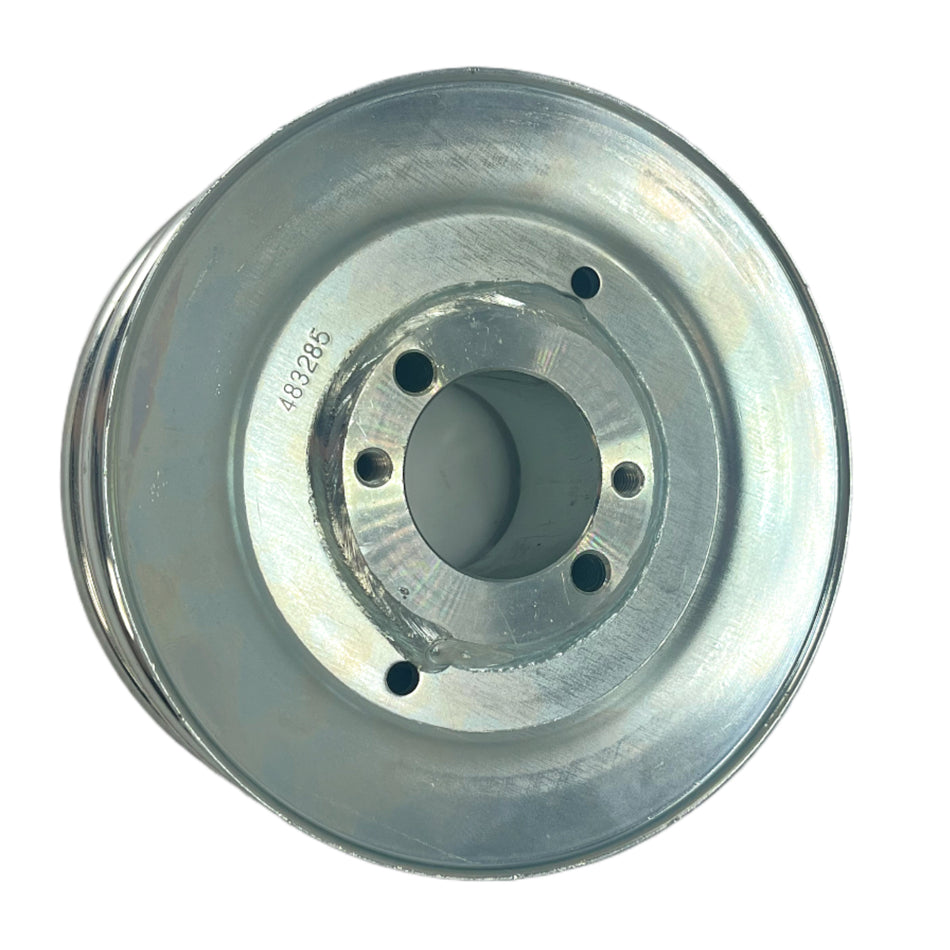 Scag OEM 483285 — PULLEY, 5.73 OD - DBL GROOVE