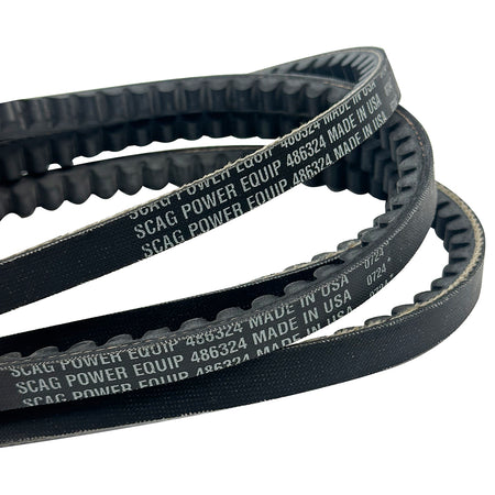 Scag OEM 486324 — BELT, GEARBOX OUTPUT (2 BELTS)