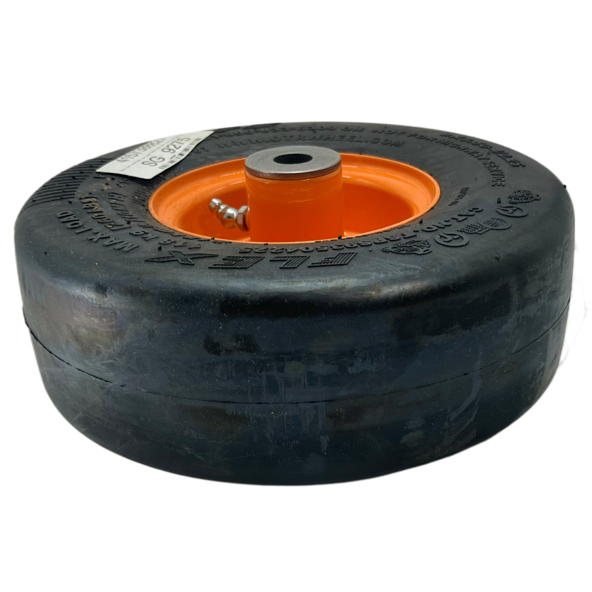 Scag OEM 9275 — Flat Free Front Caster Tire & Wh Assy - Fixed Deck Walk (view 2)